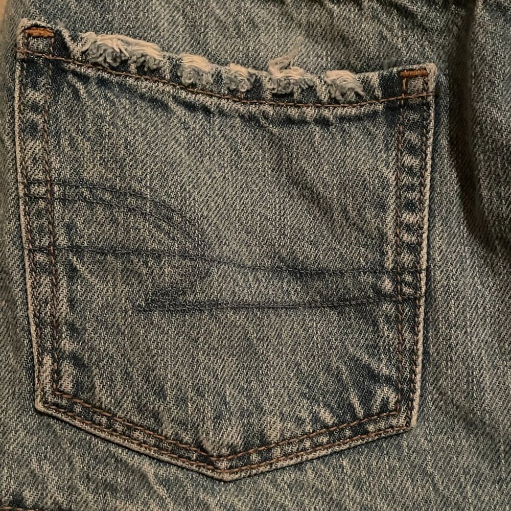 American Eagle, Size 2, 80s Style Jean Mini Skirt - Picture 5 of 10